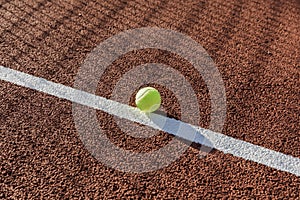 tennis ball court ground. High quality photo