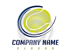 Tennis ball logo