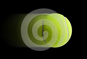 Tennis Ball Moving