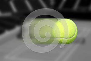 Tennis Ball Moving