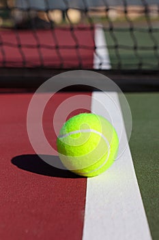 Tennis Ball and Net