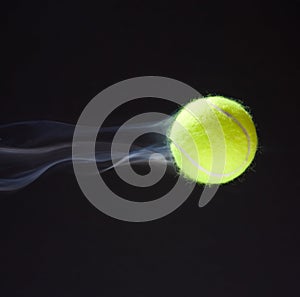 Tennis Ball Smoking