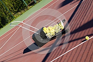 Tennis Ball Sweeper