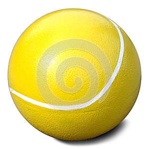 Tennis Ball White Background