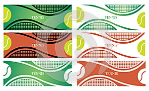 Tennis banners