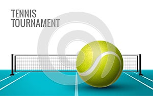 Tennis Championship game tournament background. Tennis competition flyer poster league design