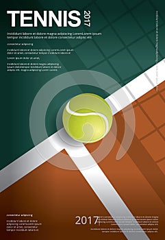 Tennis Championship Poster