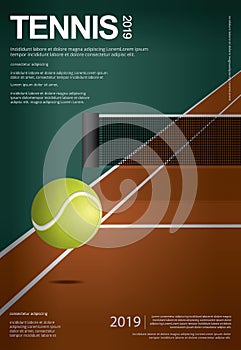 Tennis Championship Poster