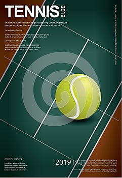 Tennis Championship Poster