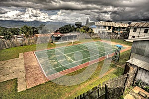 Tennis Court - Chin State, Myanmar