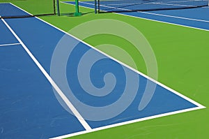 Tennis Court Closeup