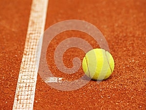 Tennis court line with ball (56)