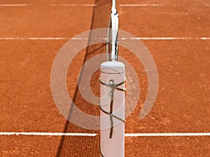 Tennis court line with net (70)