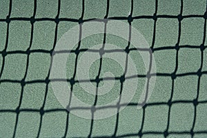 Tennis court net for sports background or abstract