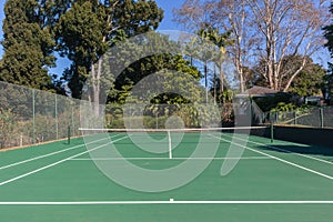 Tennis Court Secluded