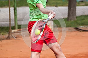 Tennis forehand
