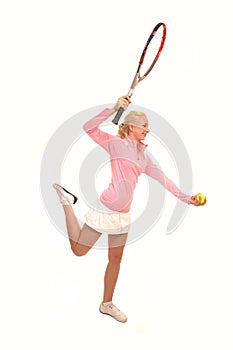 Tennis girl.