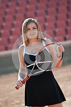 Tennis girl.