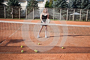Tennis girl.
