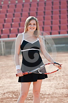 Tennis girl.