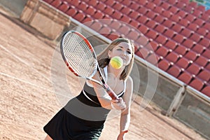 Tennis girl.