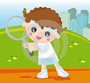 Tennis girl