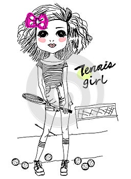 Tennis girl