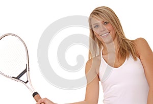 Tennis Girl Two