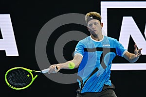 Tennis Internationals Next Gen ATP Finals - Tournament Round - Alex De Minaur vs A. Davidovich Fokina