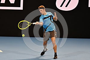 Tennis Internationals Next Gen ATP Finals - Tournament Round - Alex De Minaur vs A. Davidovich Fokina