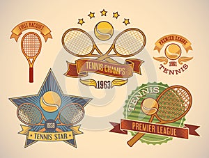 Tennis labels