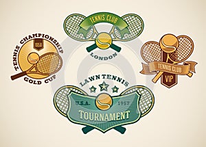 Tennis labels