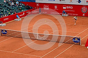 Tennis match - Gael Monfils vs. Paul-Henri Mathieu