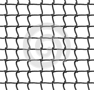 Tennis Net Seamless Pattern Background. Vector Illustration. Rope Net Silhouette. Soccer, Football, Volleyball, Tennis Net Pattern