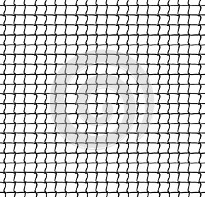 Tennis Net Seamless Pattern Background. Vector Illustration