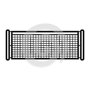 tennis net. Vector illustration decorative design