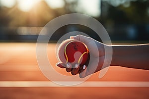 Tennis players shaking hands after a match - stock photography