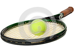 Tennis Racket with Ball photo