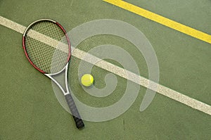 Tennis racket and img