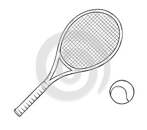 Tennis racket