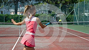 Tennis school outdoor