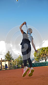 Tennis school outdoor