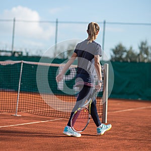 Tennis school outdoor