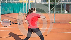 Tennis school outdoor