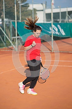 Tennis school outdoor