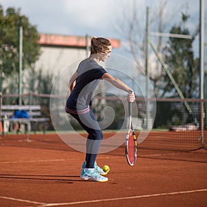 Tennis school outdoor