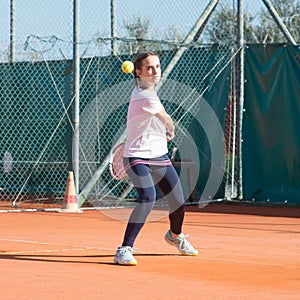 Tennis school outdoor