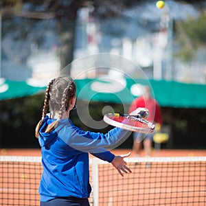 Tennis school outdoor