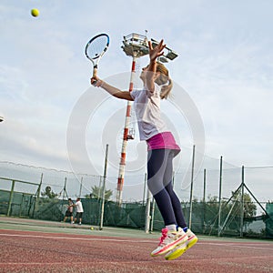 Tennis school outdoor