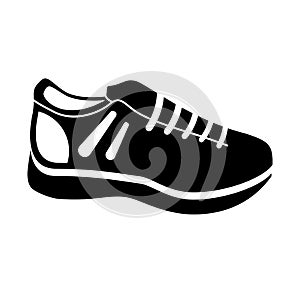 Tennis shoes isolated icon